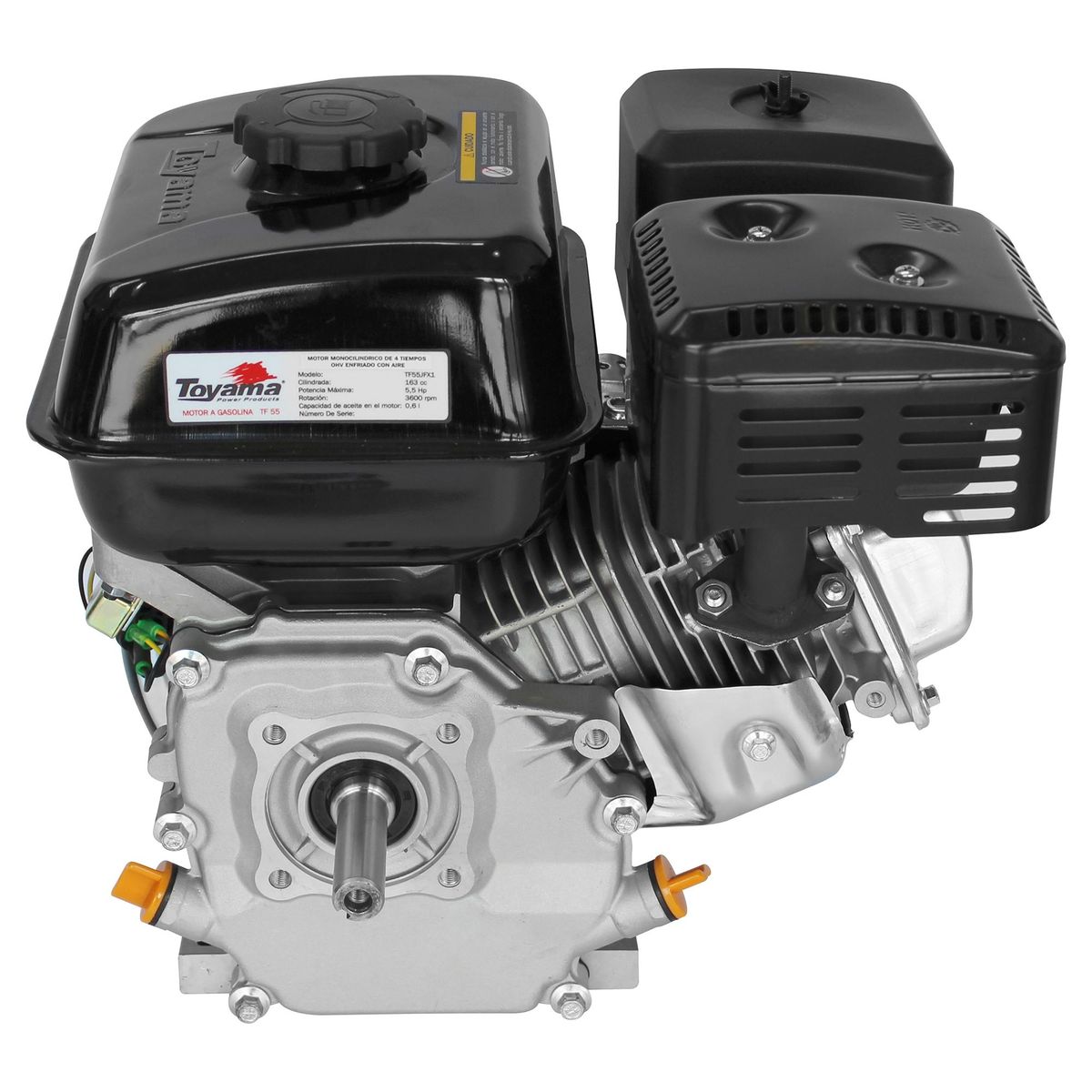 TOYAMA - Motor a Gasolina 5.5 HP 3600 RPM