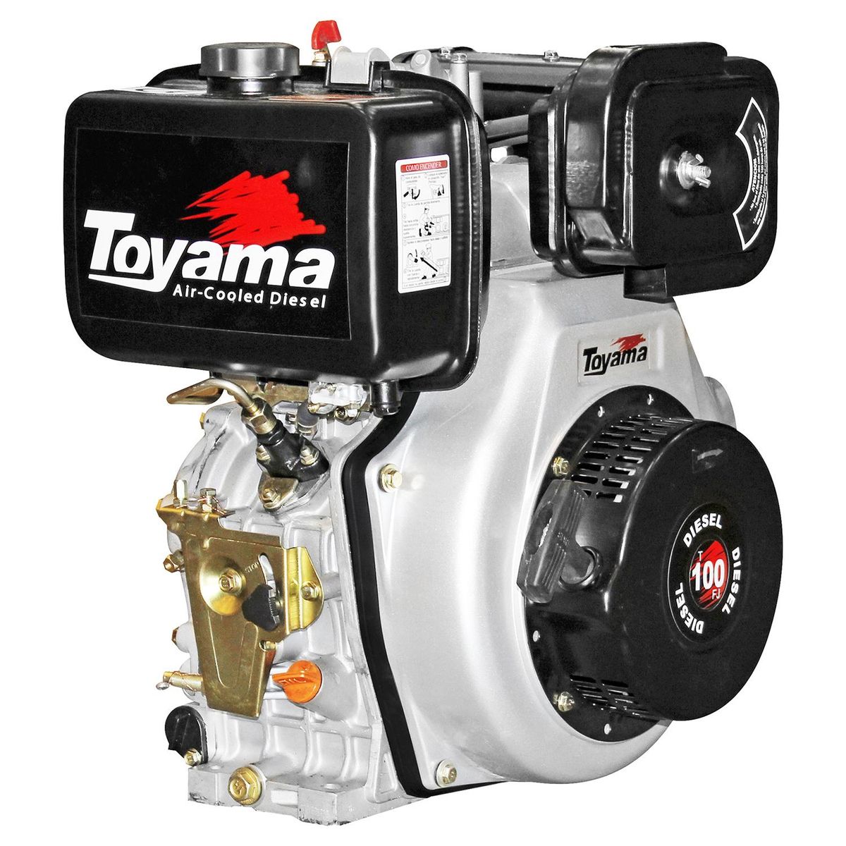 TOYAMA - Motor a Diesel 10.5 HP 3600 RPM