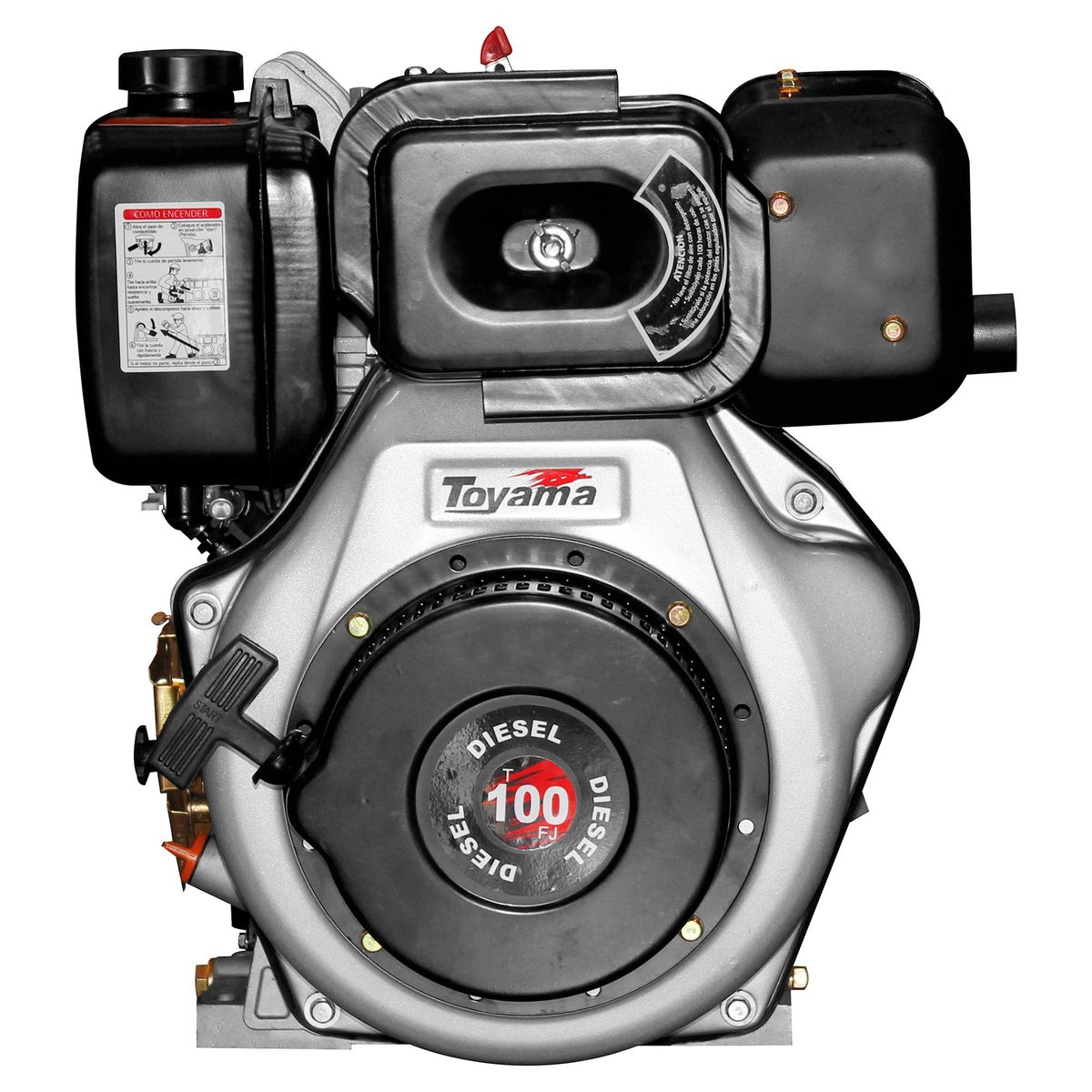 TOYAMA - Motor a Diesel 10.5 HP 3600 RPM