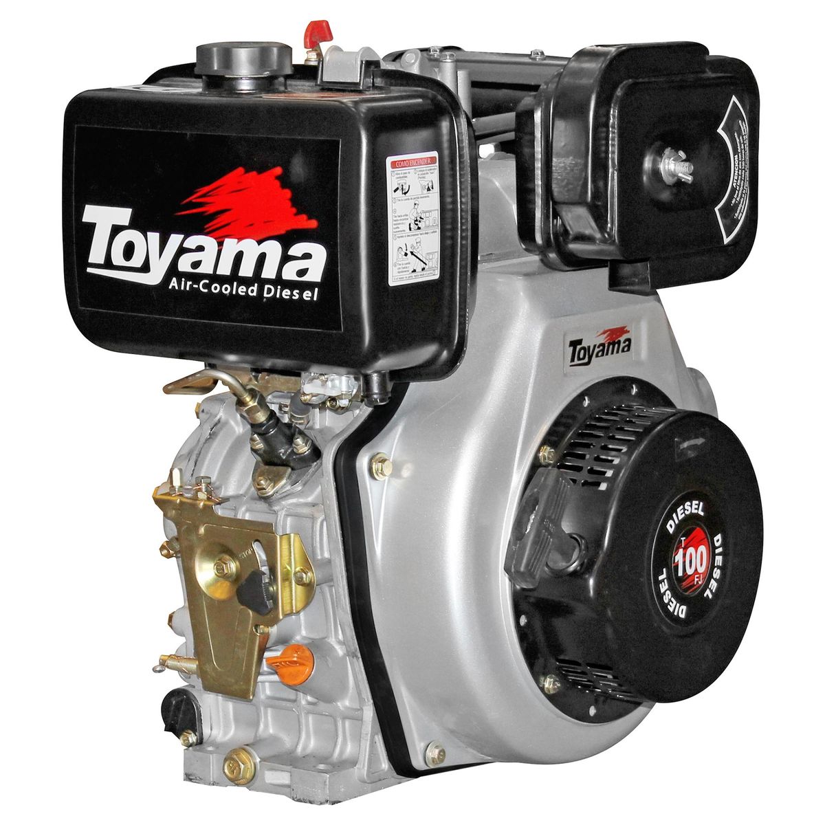TOYAMA - Motor a Diesel 10 HP 3600 RPM