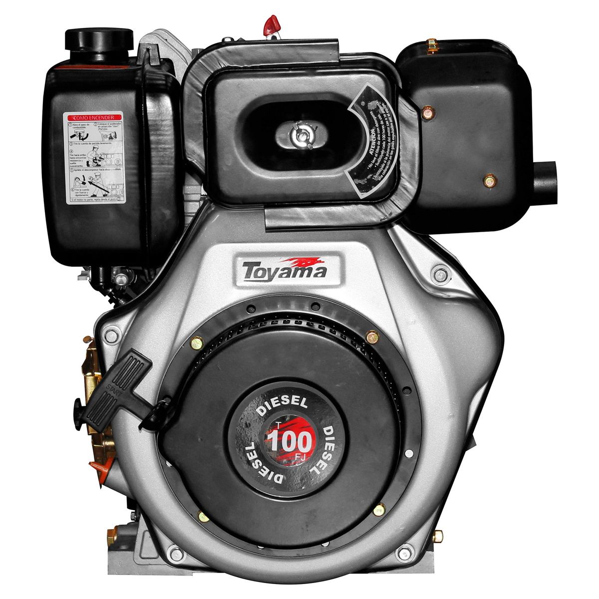 TOYAMA - Motor a Diesel 10 HP 3600 RPM