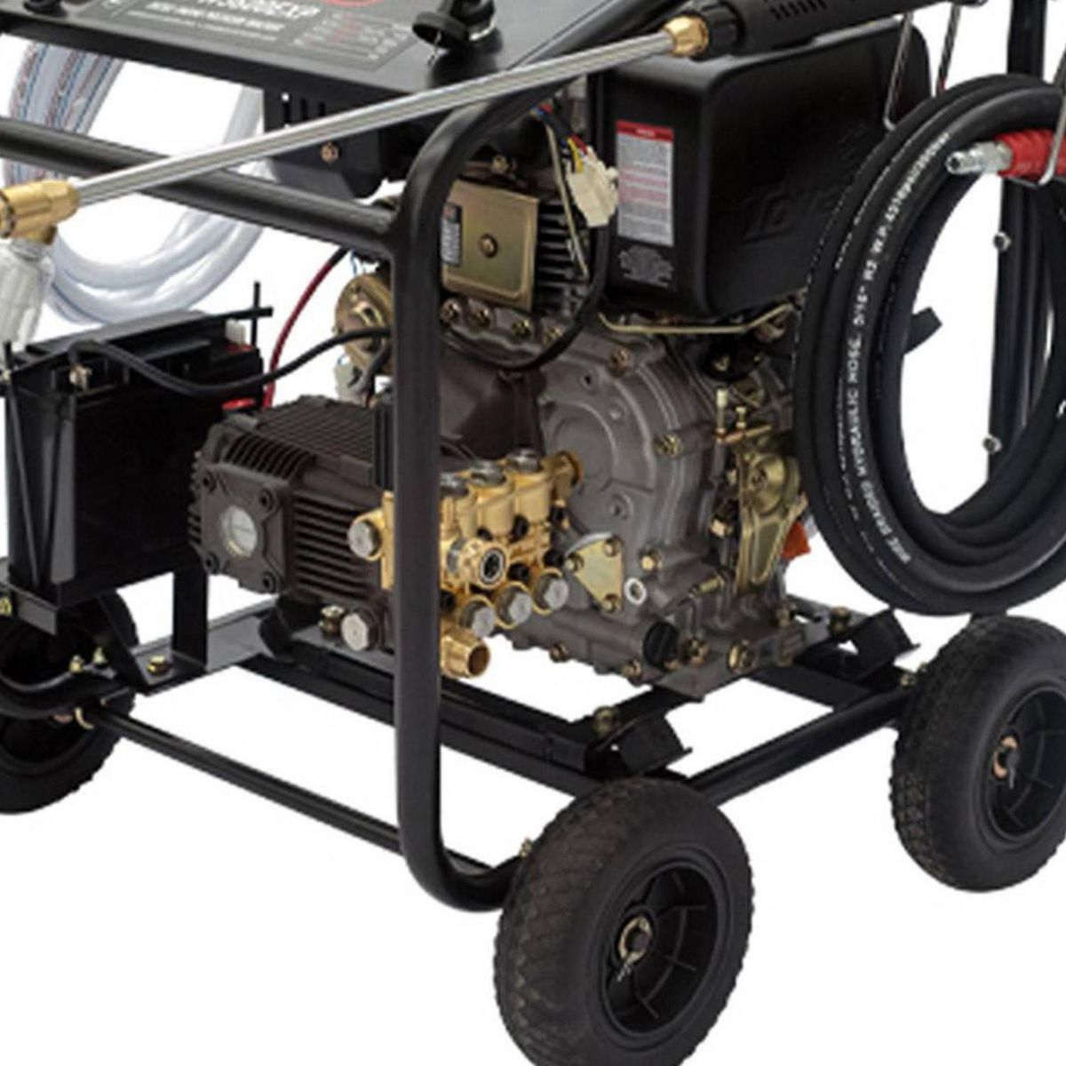 TOYAMA - Hidrolavadora Diesel 7500 W 200 Bar HLD3600-A