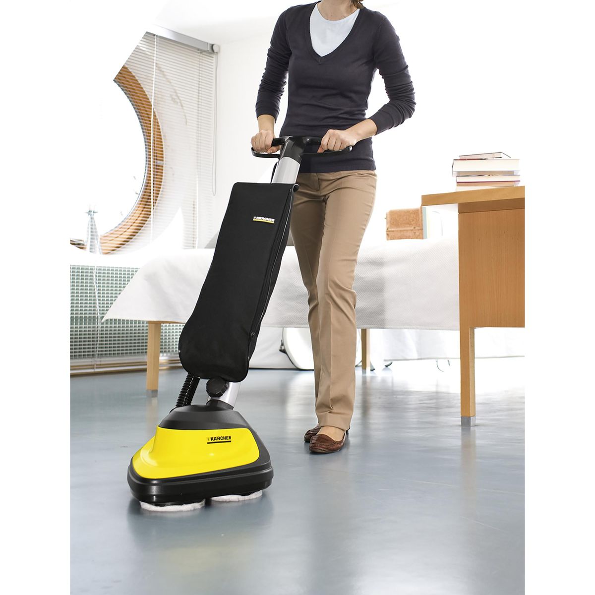 KARCHER - Lustraspiradora 600 W amarillo