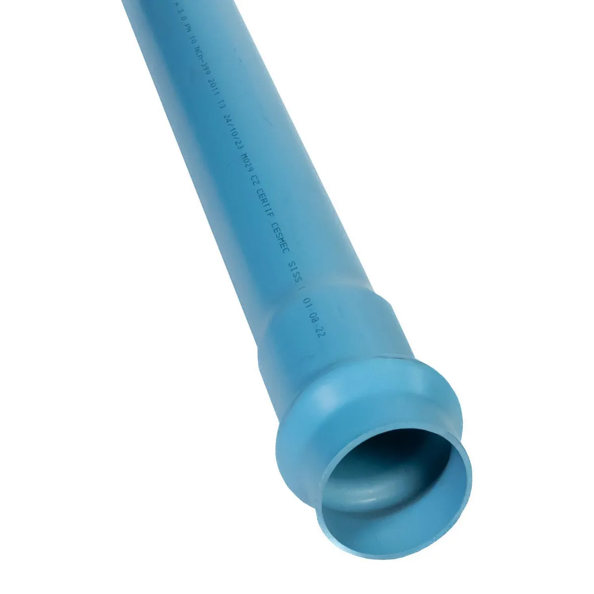 VINILIT - Tubo PN-10 con Goma PVC Agua 63 mmx6 m