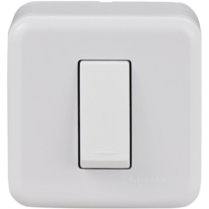 SCHNEIDER ELECTRIC - Interruptor pulsador de sobreponer 16 A