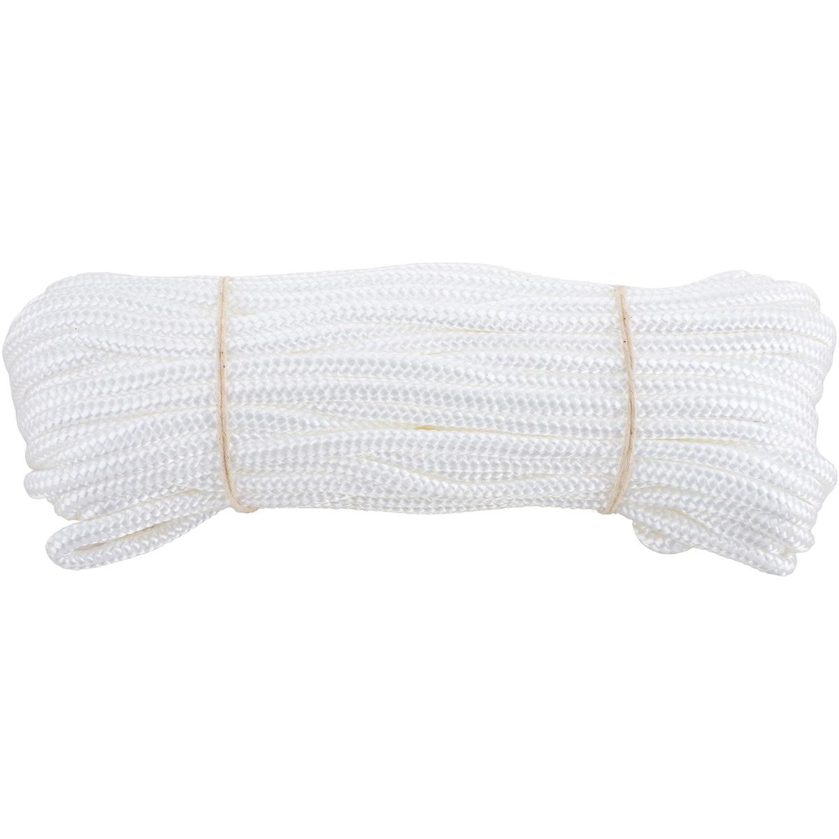 FIXSER - Cuerda Polipropileno Trenzado 4 mm 15 m Blanco