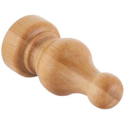 Imagen 2 del producto Set De Terminales Para Barra De Cortina 19 Mm 2 Unidades Chocolate