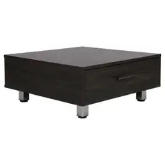 TUHOME - Mesa de centro 27x60x60 cm roble
