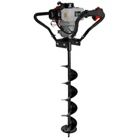 Ahoyador A Gasolina 52Cc Con Broca 200Mm Para Jardinería