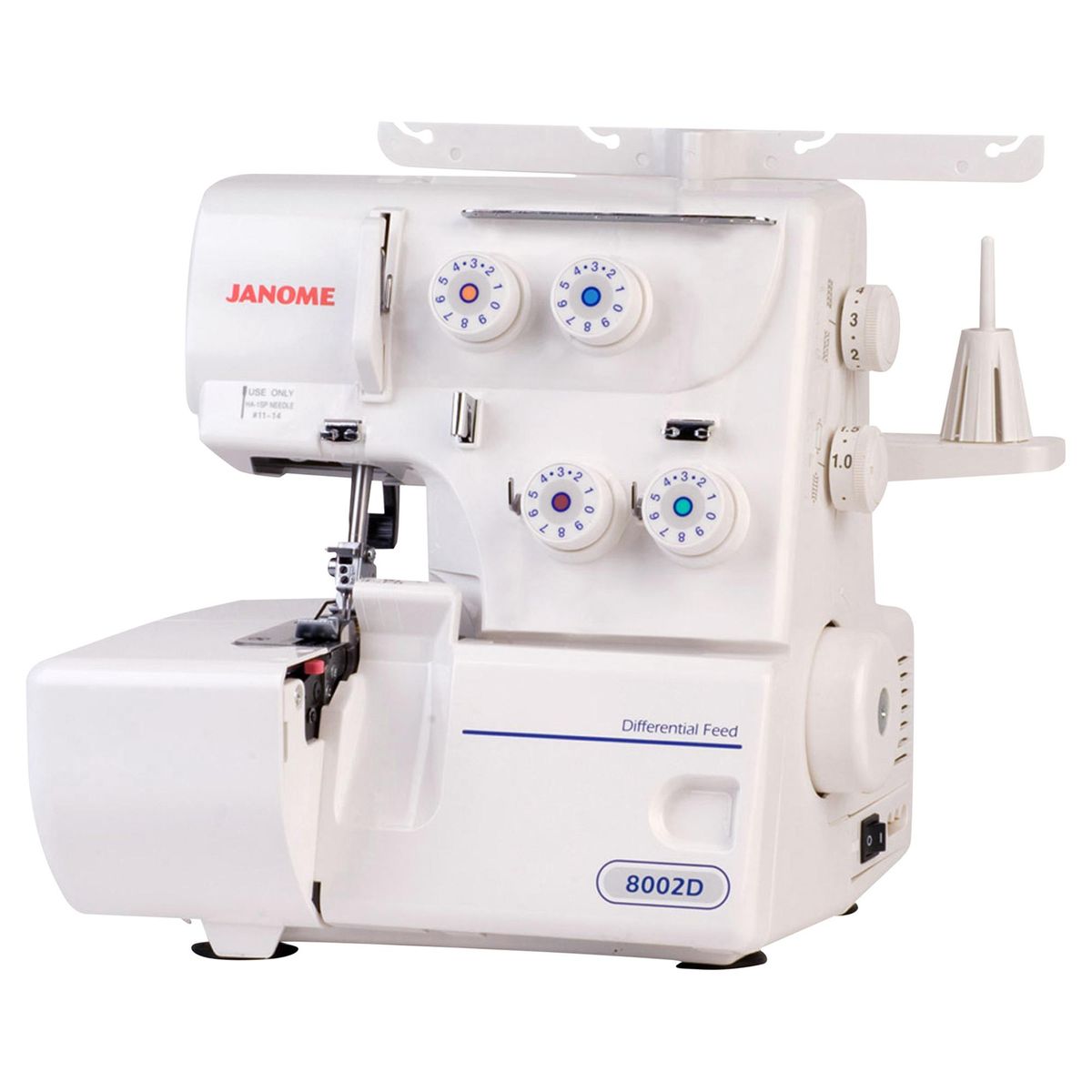 JANOME - Máquina de coser overlock eléctrica