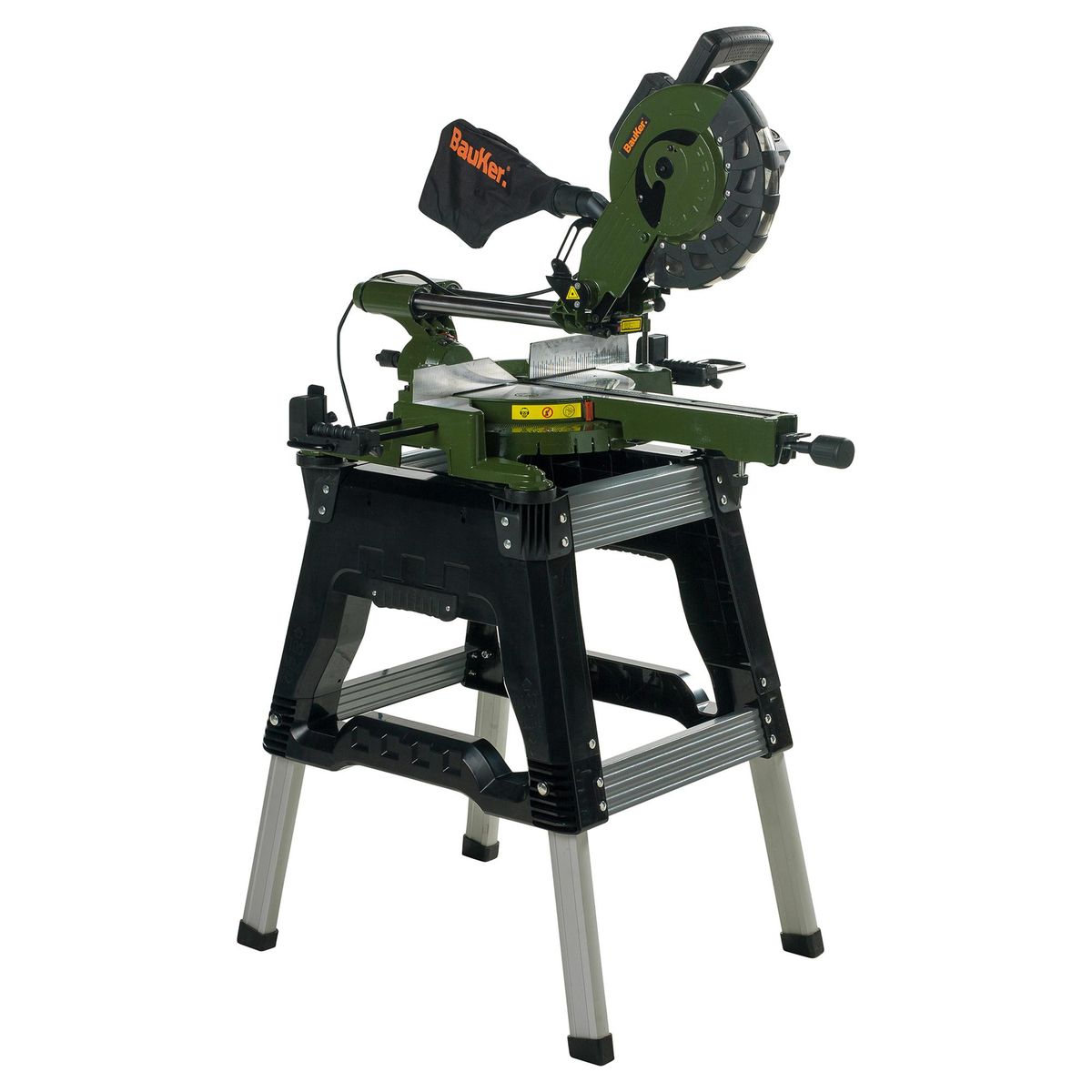 BAUKER - Sierra ingleteadora eléctrica 10" 2000W