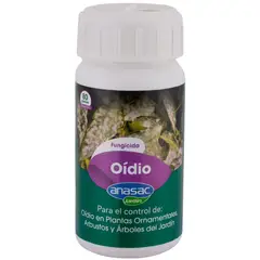 ANASAC - Fungicida para plantas Oídio 80 gr frasco