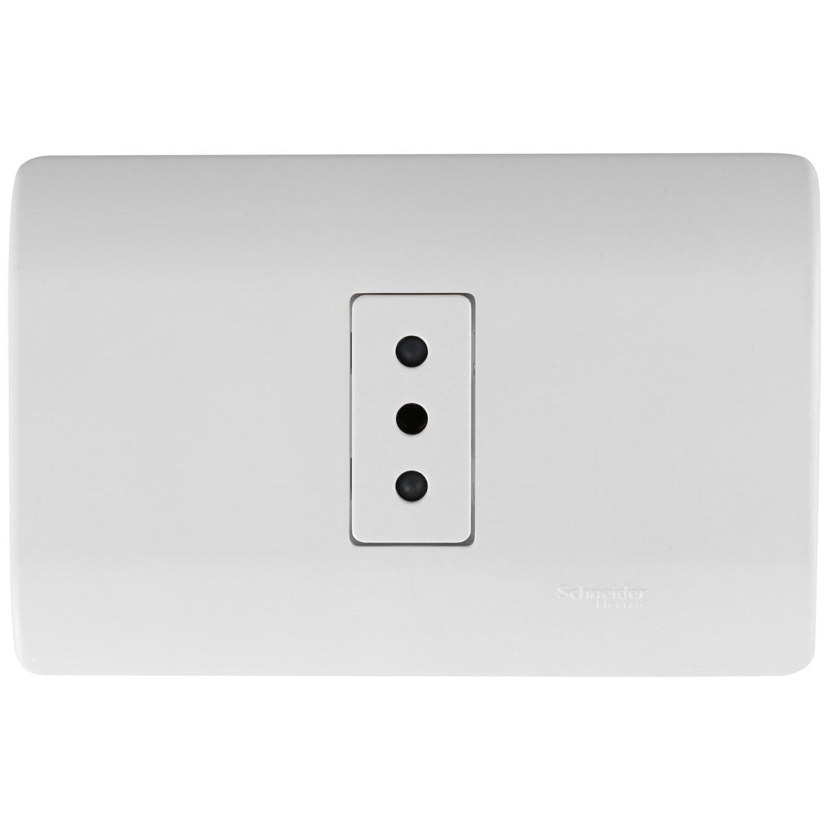 SCHNEIDER ELECTRIC - Tomacorriente Simple 10 A Blanco