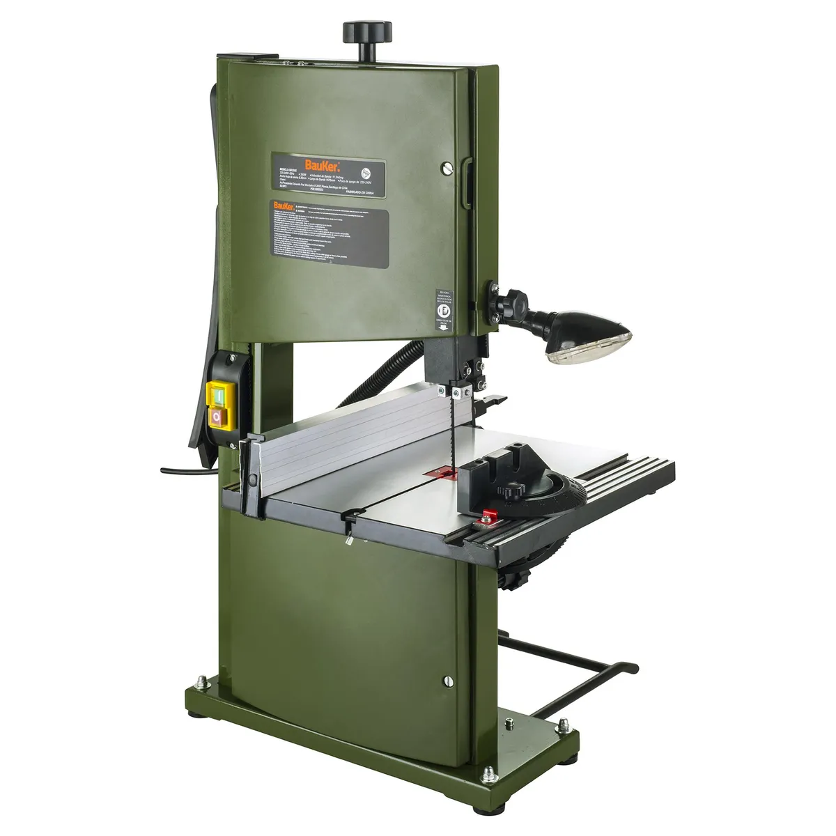 BAUKER - Sierra de Banda Eléctrica 23 cm 350 W SB350S