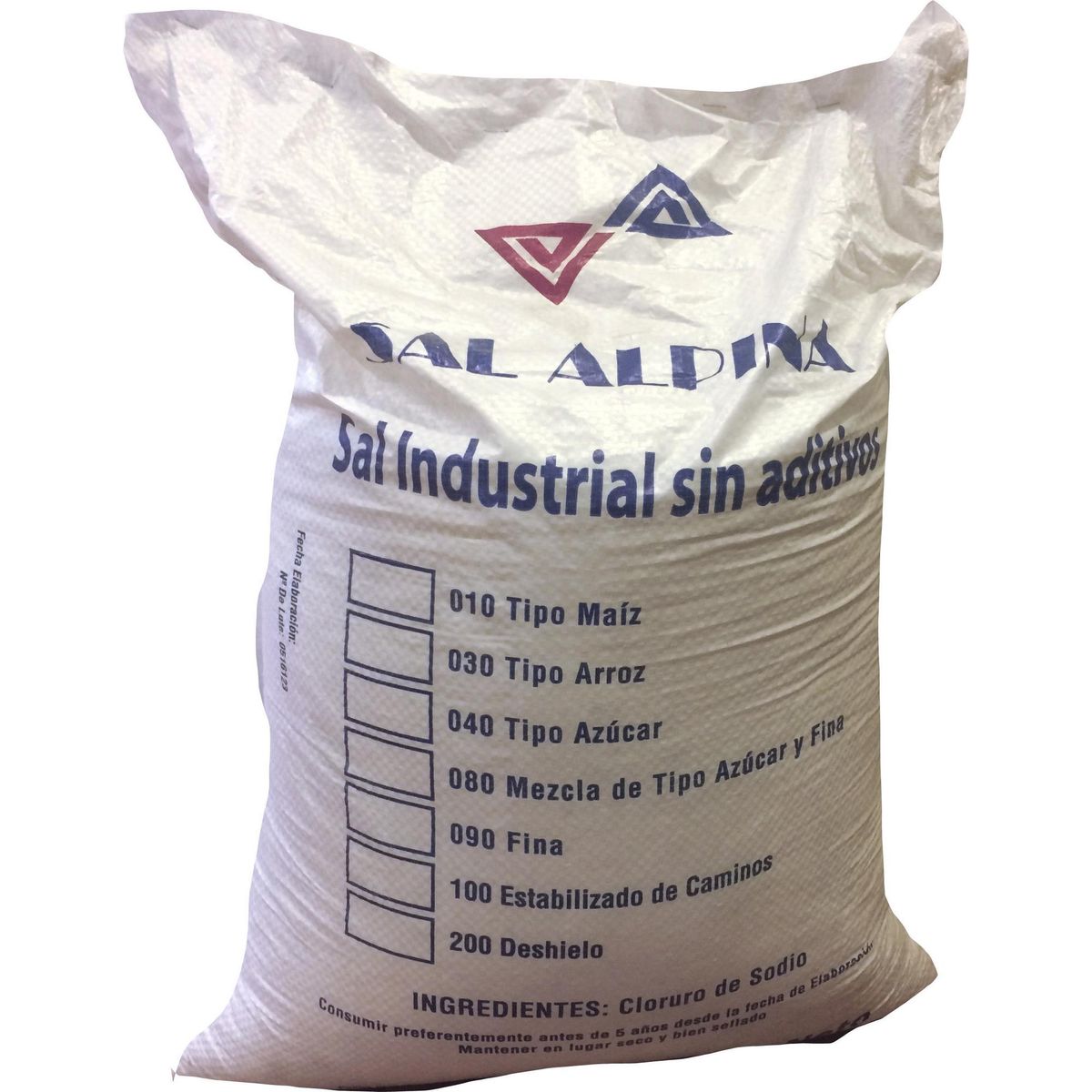 SAL ALPINA - Sal para deshielo 50 kg