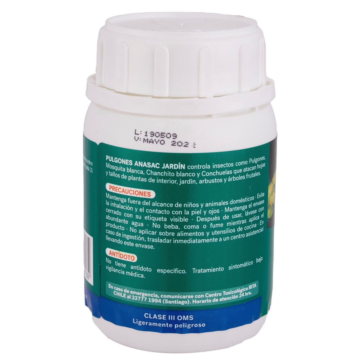 ANASAC - Insecticida para Pulgones 100 cc frasco