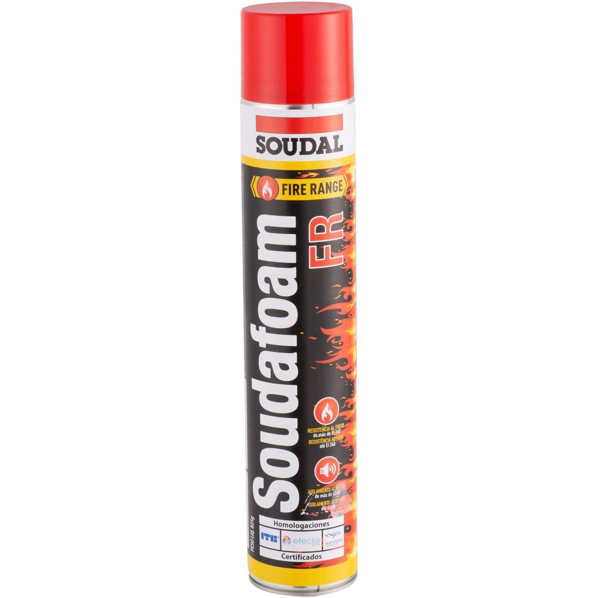 SOUDAL - Sellador Ignífugo Soudal 750 ml Beige para Marcos y Puertas