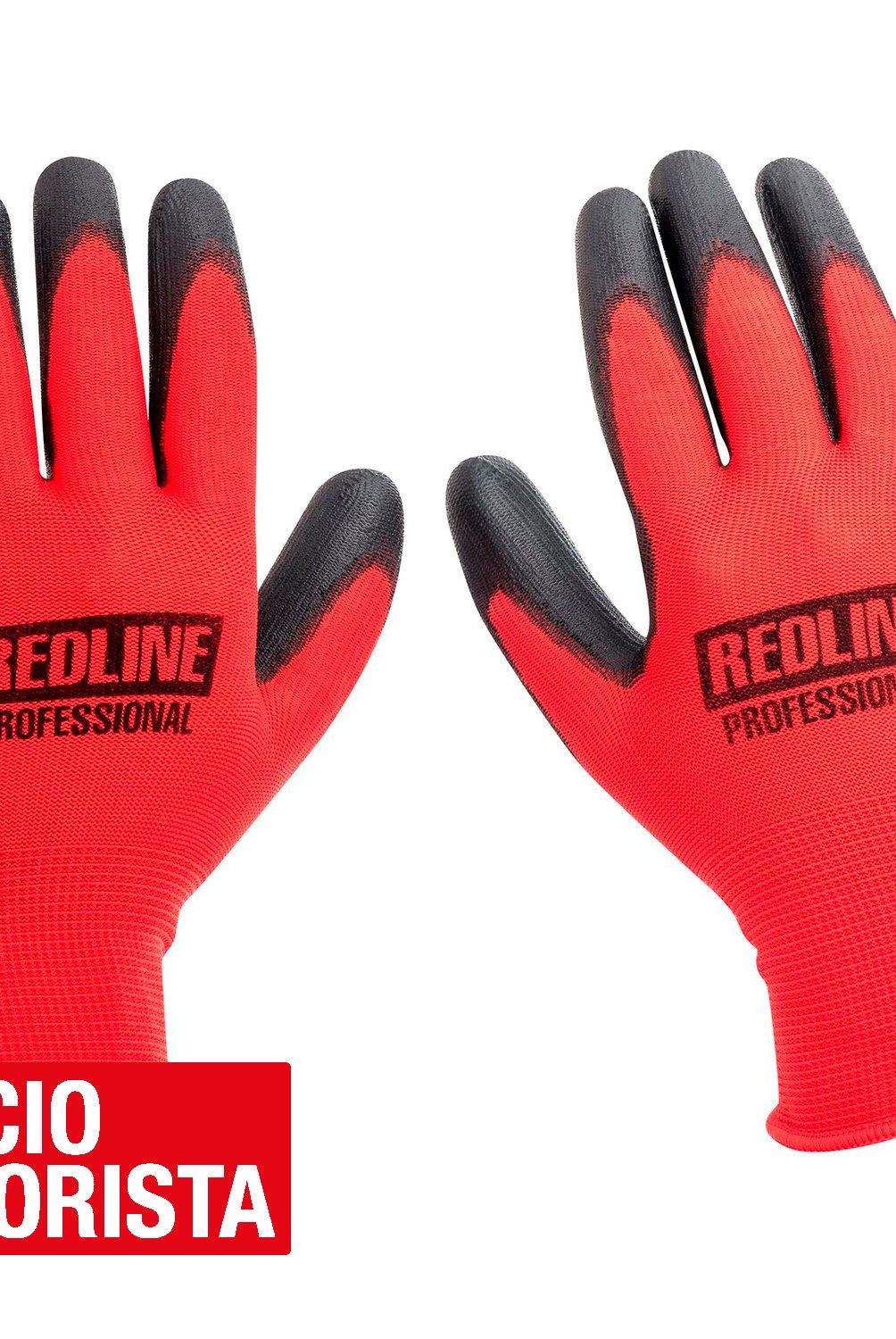 REDLINE - Guante multiflex poliéster látex liviano power lite