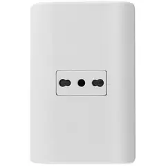 SCHNEIDER ELECTRIC - Tomacorriente simple 10 A Blanco Genesis