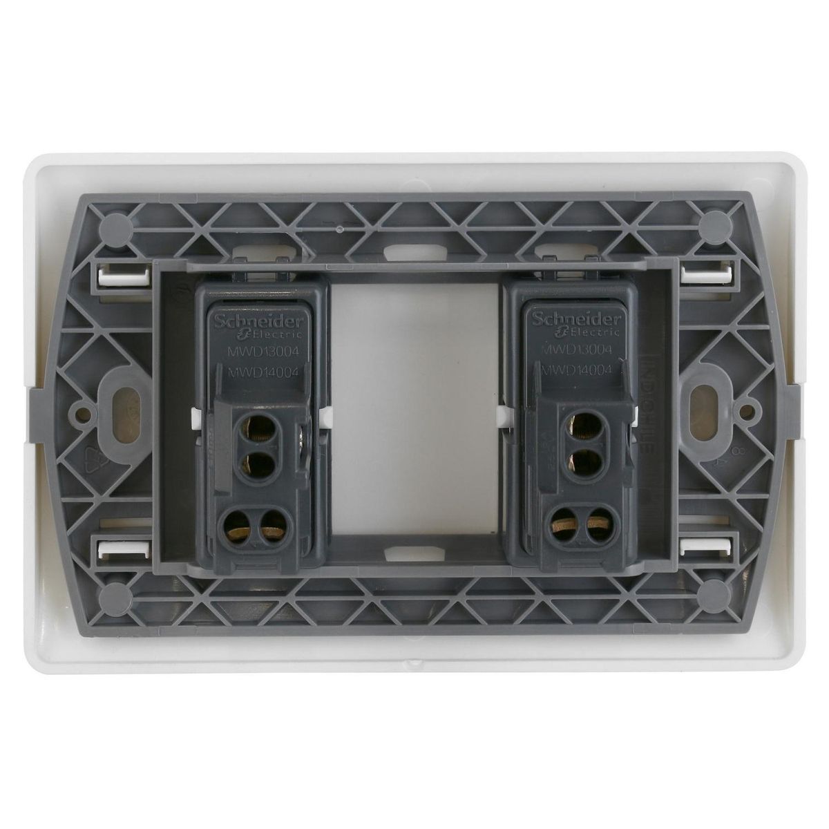 SCHNEIDER ELECTRIC - Interruptor doble (9/15) 16 A Blanco Genesis