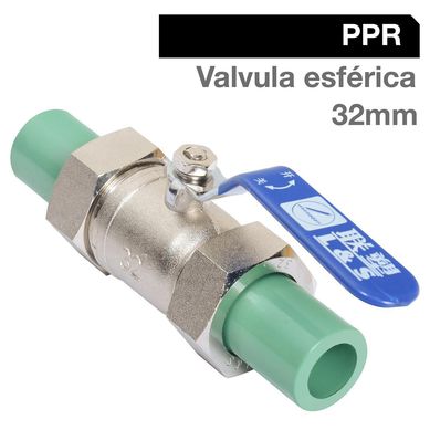 Valvula Esferica PPR Fusin 32mm 1u