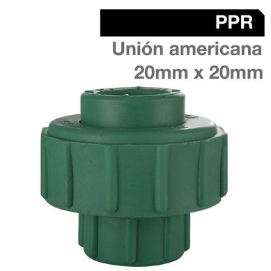 Union Americana PPR Fusin 20mm x 20mm 1u