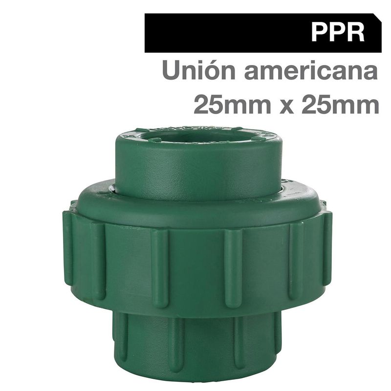 VINILIT - Union Americana PPR Fusión 25mm x 25mm 1u