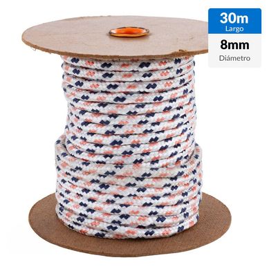 Cuerda de polipropileno trenzado 8 mm x 30 m