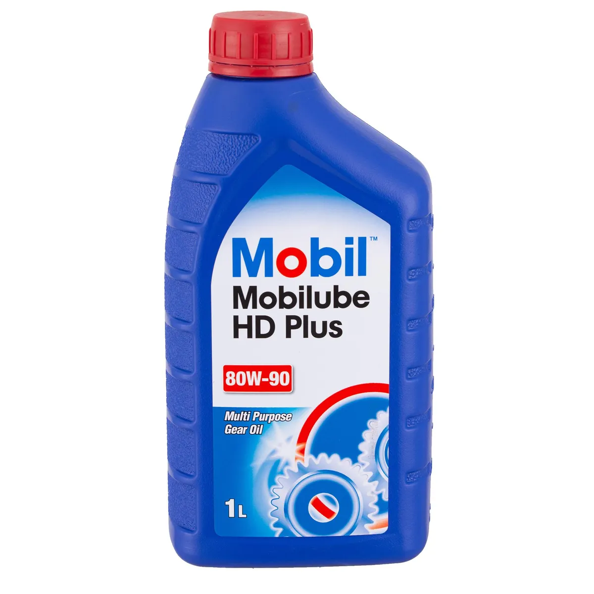 MOBIL - Aceite Multipropósito Mobil Hd Plus 80w-90 para Engranajes 1 Litro