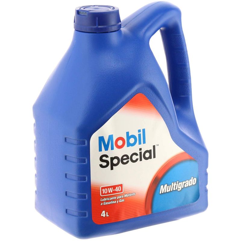 MOBIL - Lubricante para motores a gasolina y gas 4 litros bidón