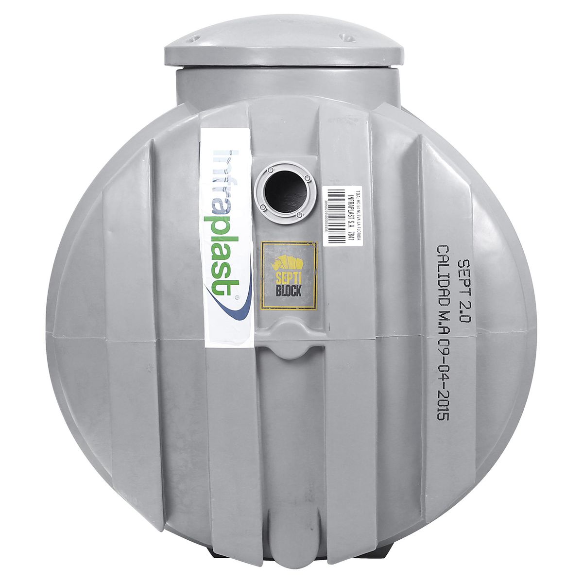 INFRAPLAST - Fosa séptica horizontal polietileno 2000 l