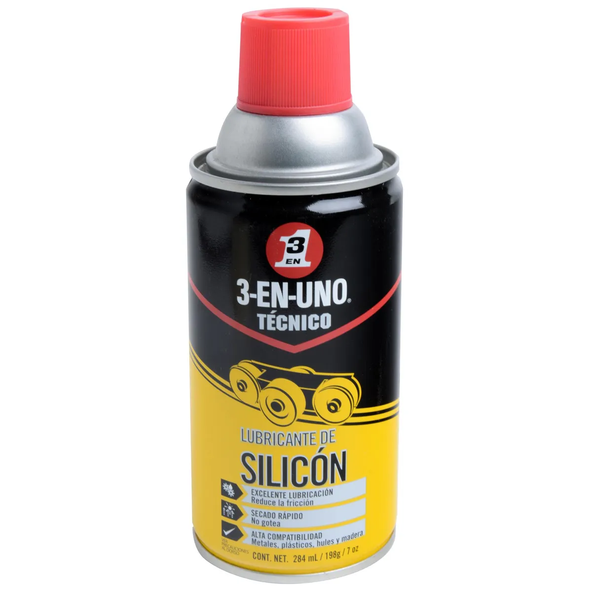 3 EN UNO - Lubricante En Spray 3 Uno para Auto 284 ml Protección y Lubricación