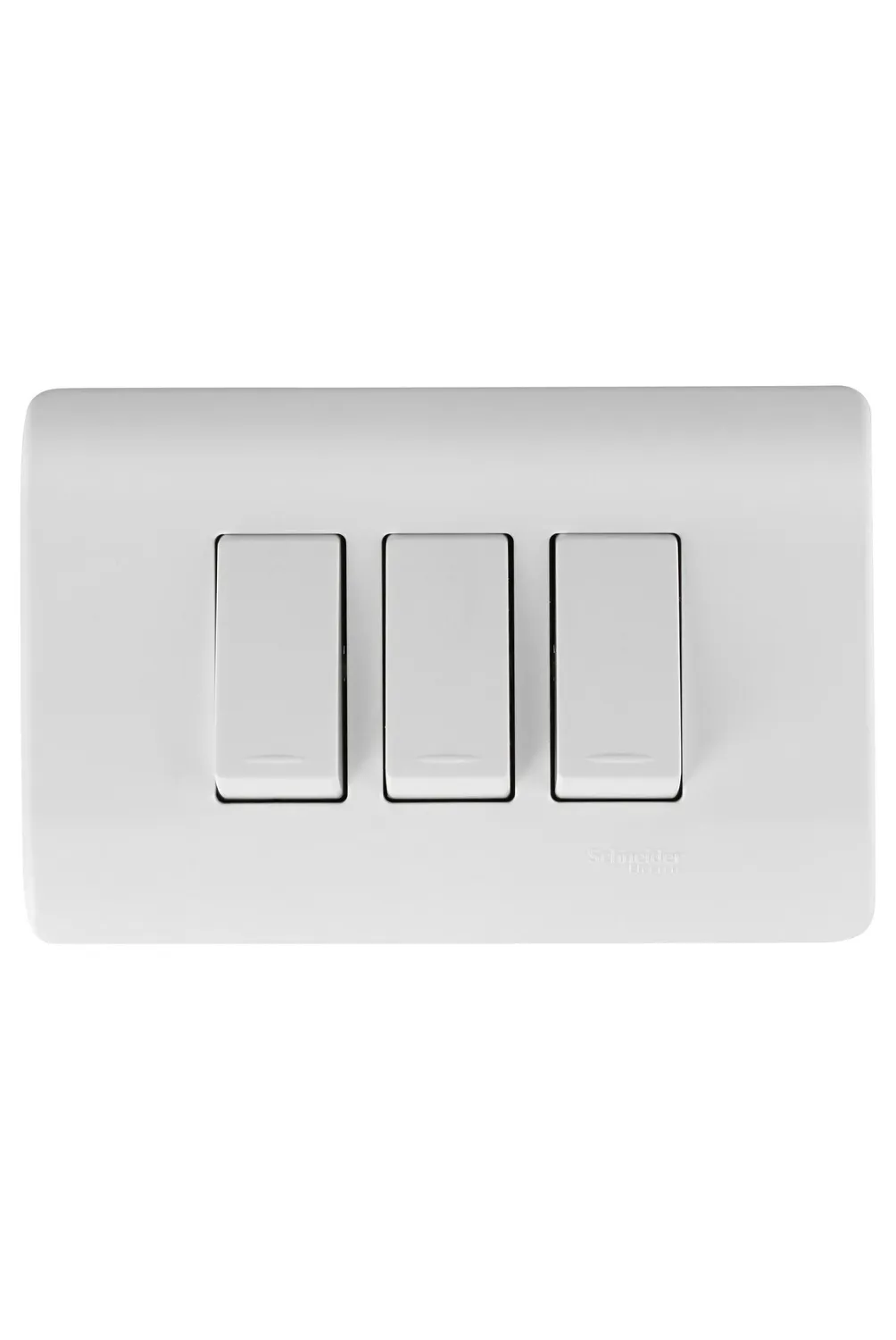 Interruptor triple 9/32 16 A Genesis Blanco | Sodimac Chile