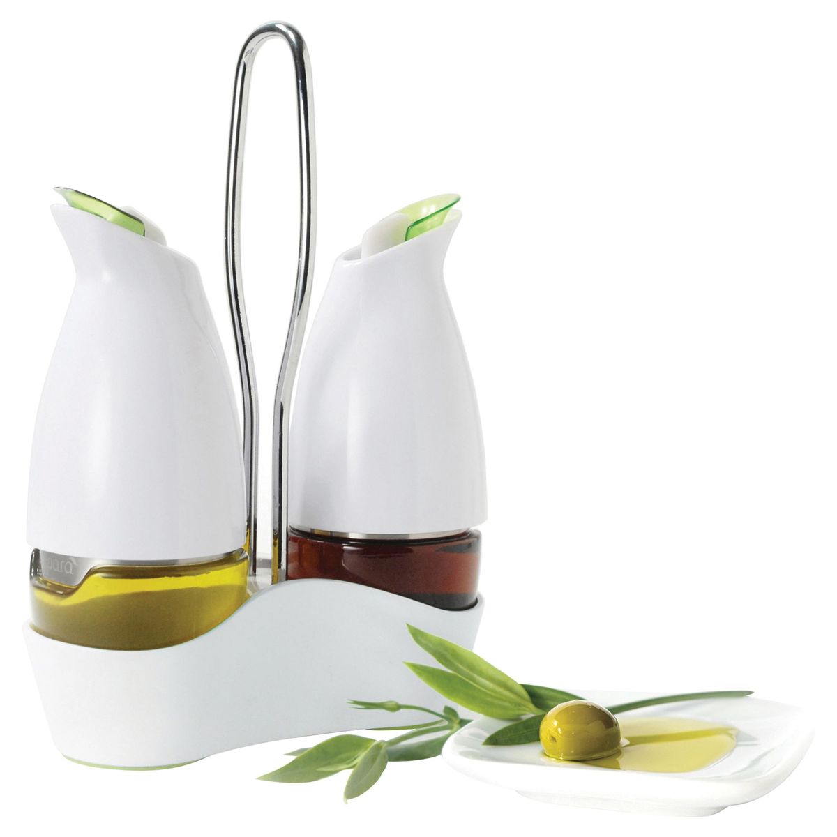 PREPARA - Juego de alcuza 2 piezas Blanco