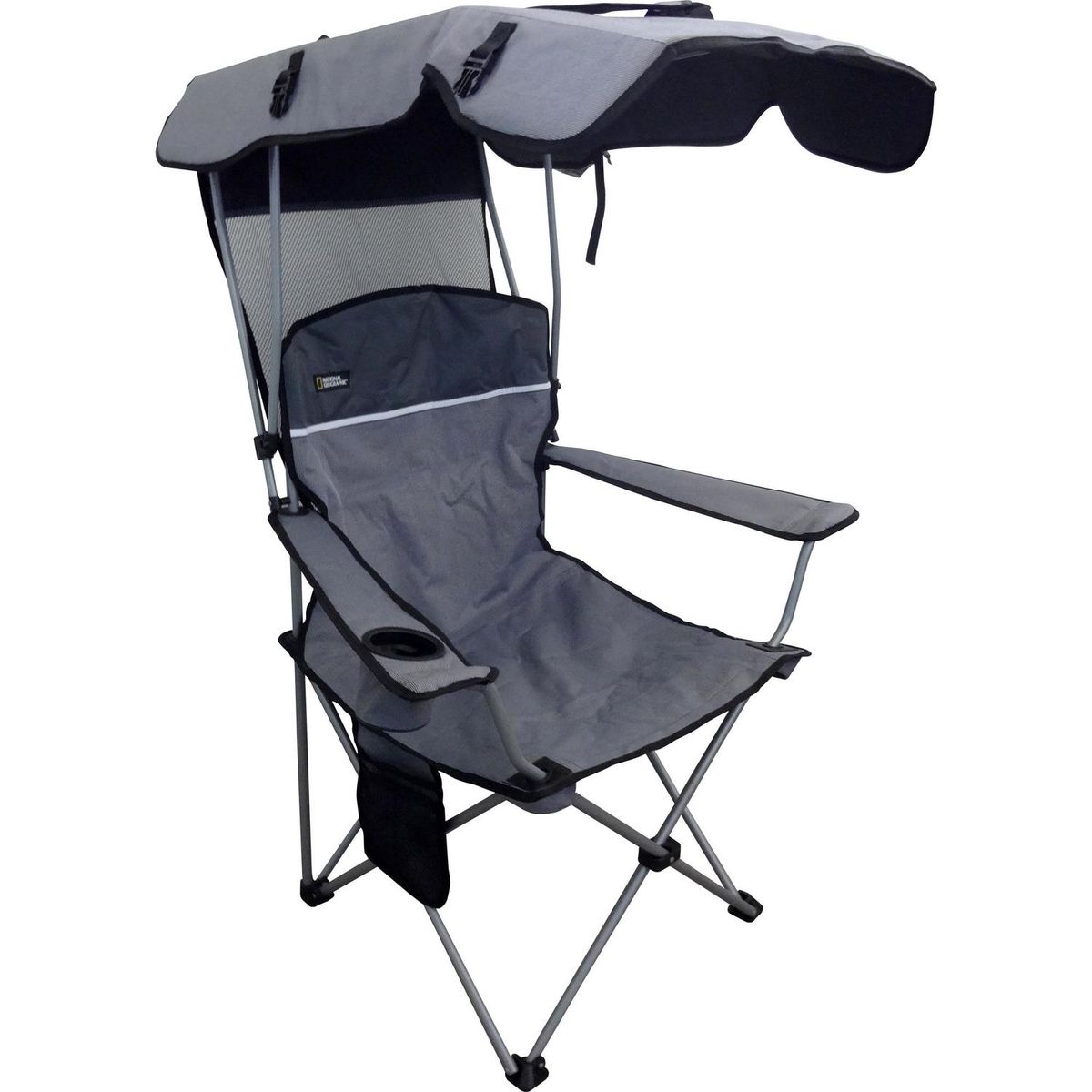 NATIONAL GEOGRAPHIC - Silla plegable 88x135x89 cm Gris