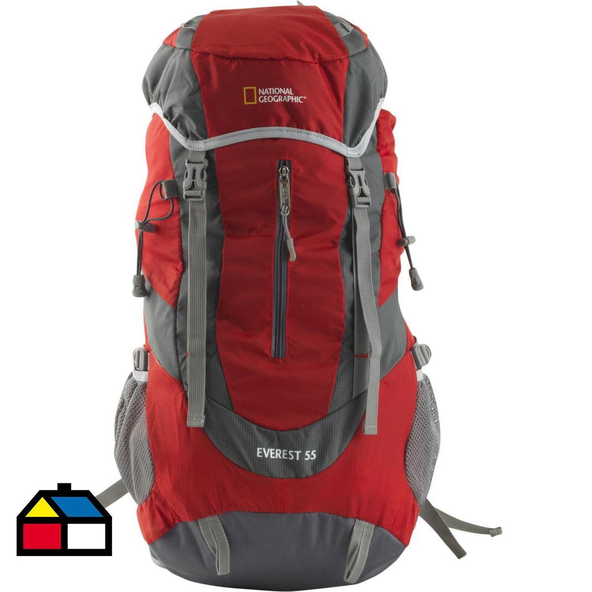 NATIONAL GEOGRAPHIC - Mochila Everest 55 Litros Rojo