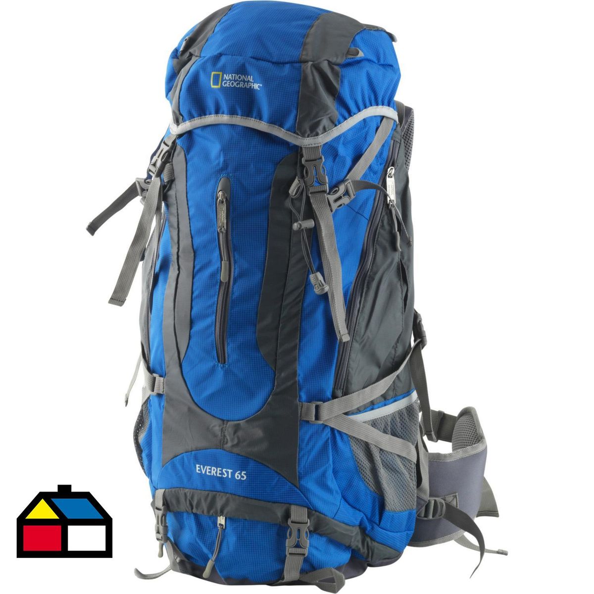 NATIONAL GEOGRAPHIC - Mochila Everest 65 Litros Azul