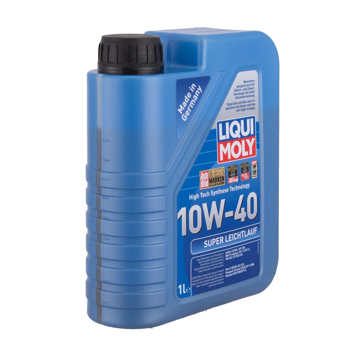 LIQUI MOLY - Aceite Liqui Moly 10w-40 para Motor Bencinero y Diesel 1 Litro