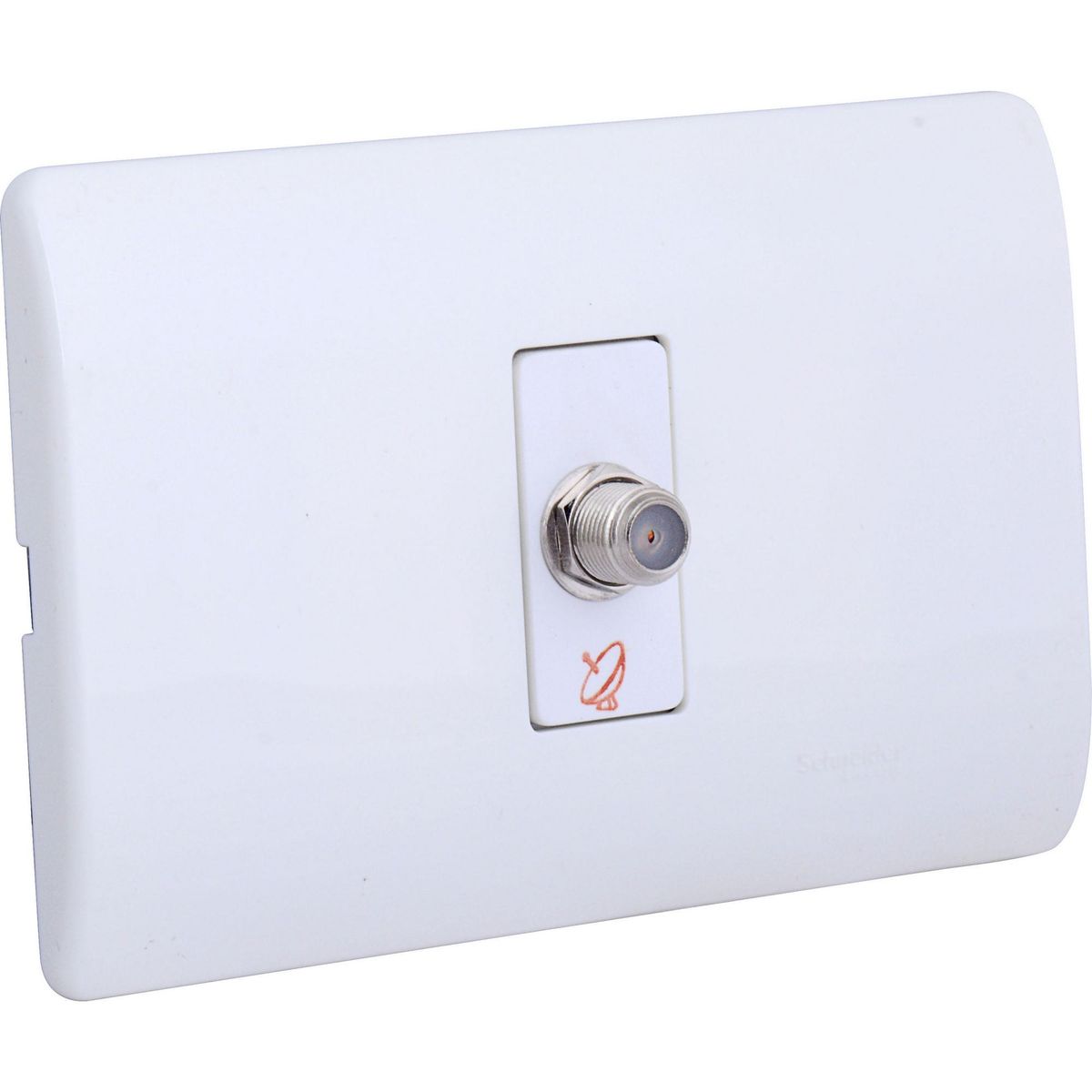 SCHNEIDER ELECTRIC - Toma Coaxial Para Tv Y Video Placa Genesis