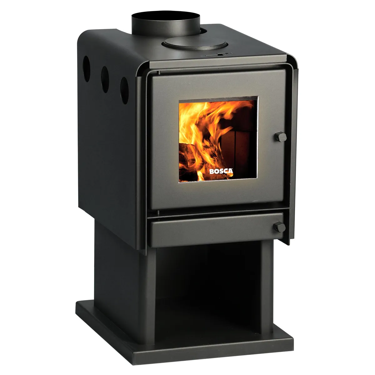 BOSCA - Estufa Leña Multibosca 350 Negro