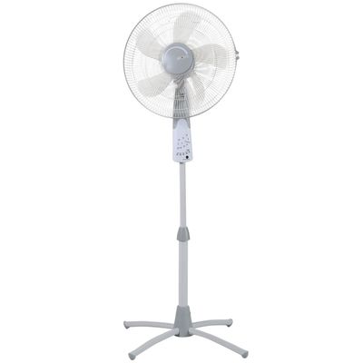 Imagen 2 del producto Ventilador de pedestal 16"" blanco/gris