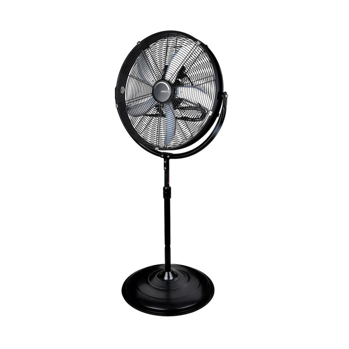 AIROLITE - Ventilador de pedestal 20" negro