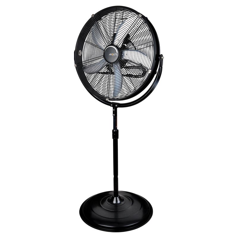 AIROLITE - Ventilador de pedestal 20" negro