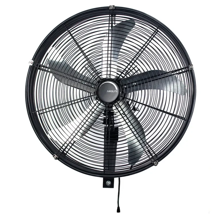 AIROLITE Ventilador 20" Mural Negro