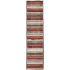 JUST HOME COLLECTION - Alfombra Original Rayas 50x220 cm Multicolor