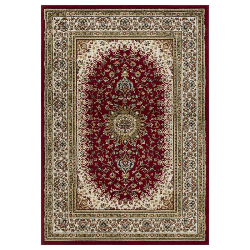 JUST HOME COLLECTION - Alfombra Carrera Clásica 150x220 cm Polipropileno Rojo