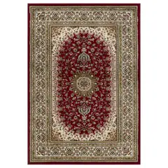 JUST HOME COLLECTION - Alfombra Carrera Clásica 150x220 cm Rojo
