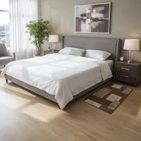 Bajada de Cama Carrera Cuadros 50x90 cm Polipropileno Café