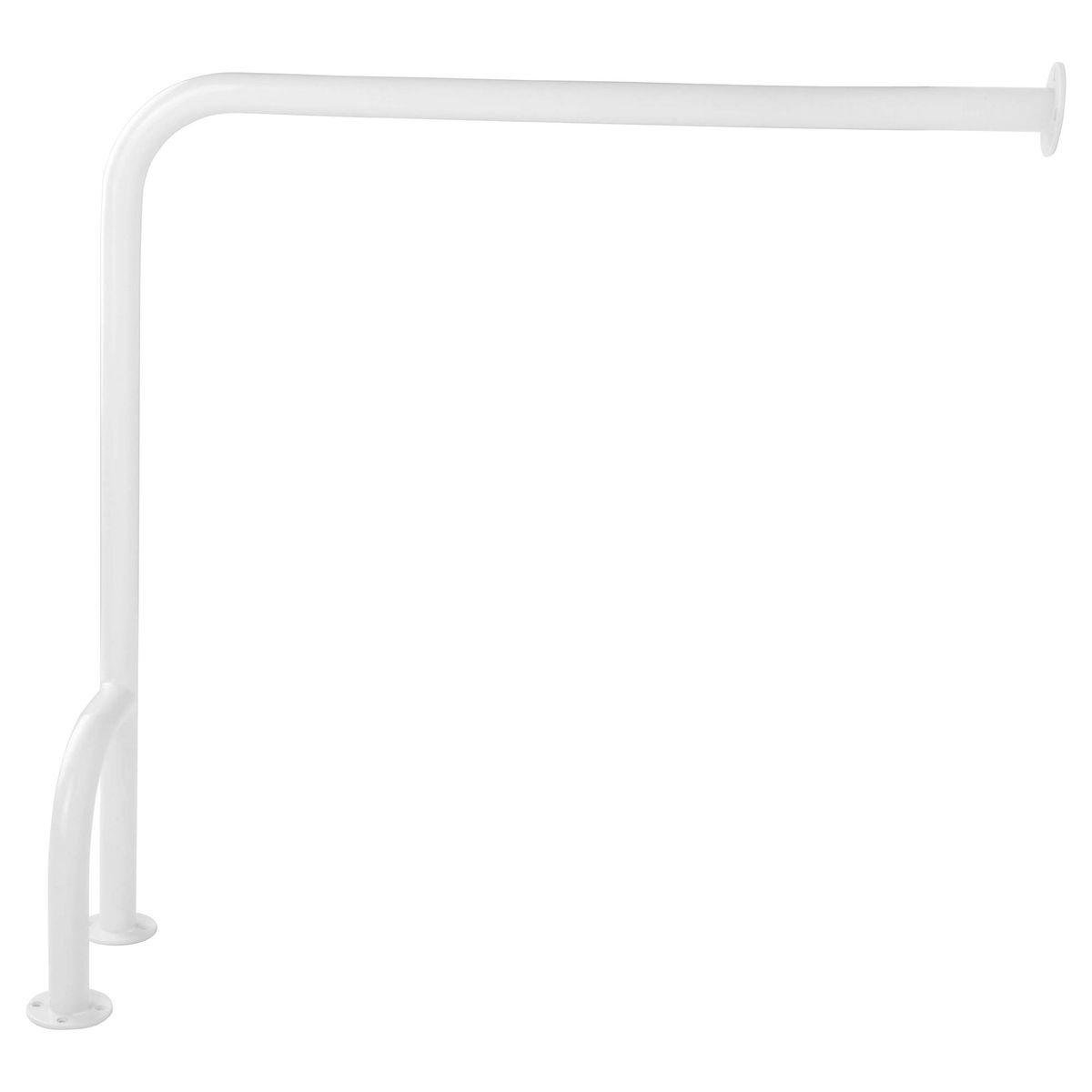 AUSIN - Barra de seguridad para WC blanco