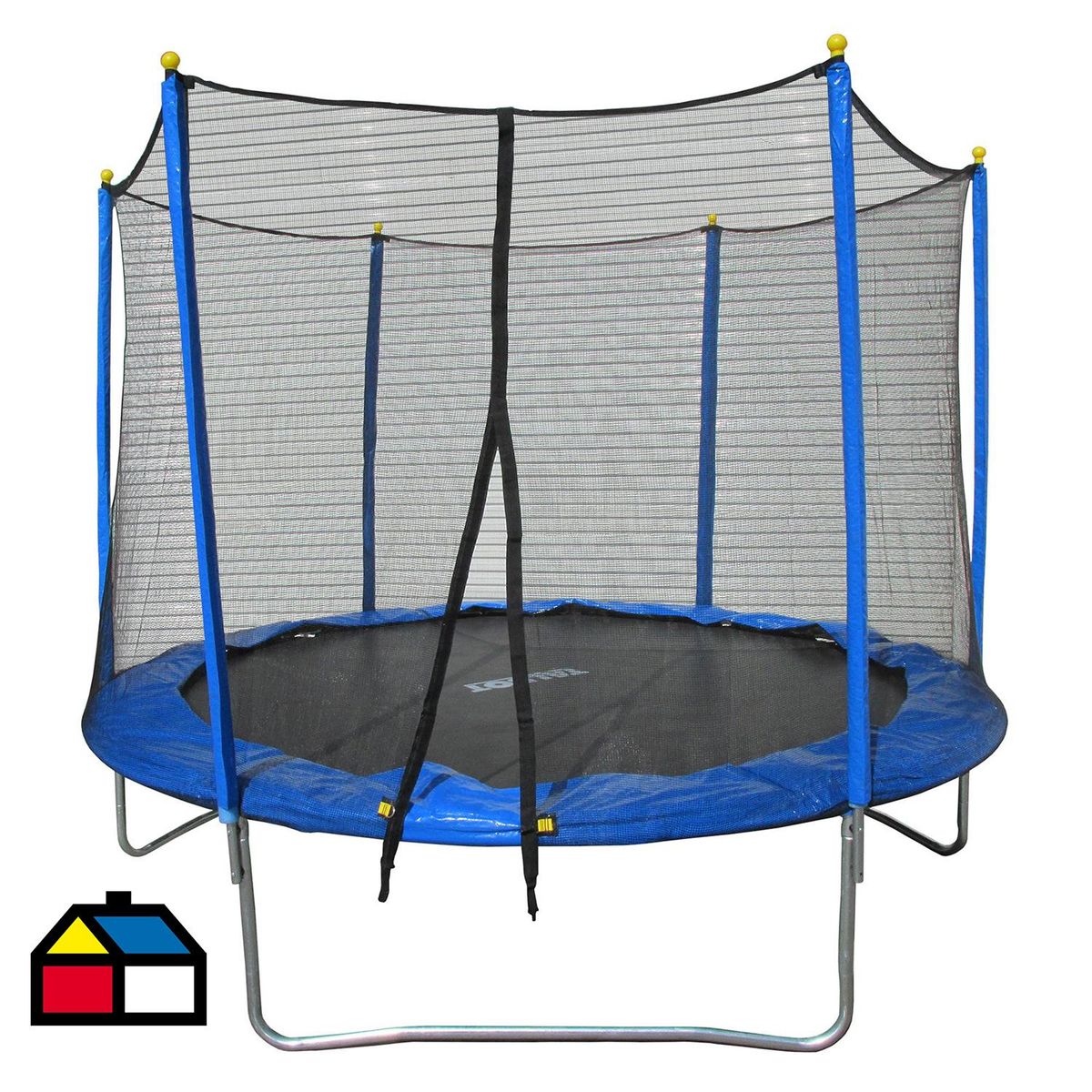 TALBOT - Cama Elástica 366x256x366 cm Negro